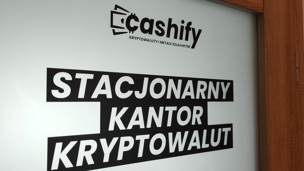 Kantor kryptowalut w Cashify w Bielsku-Białej