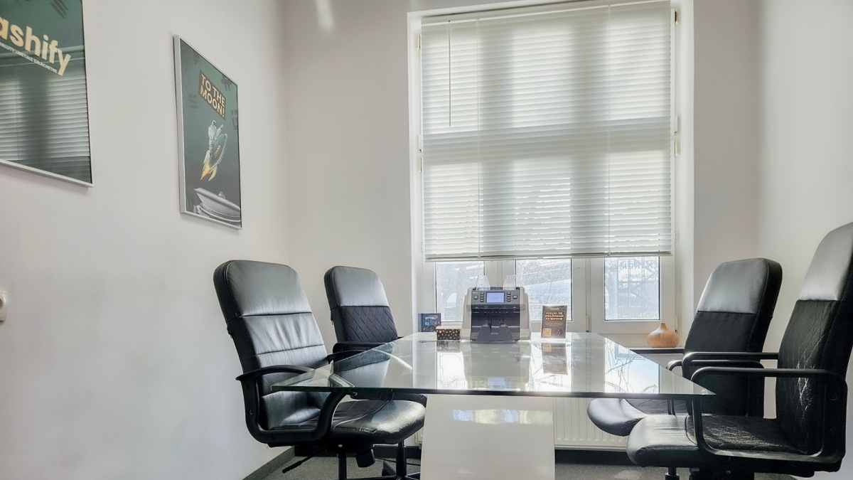 Kantor kryptowalut Cashify w Katowicach