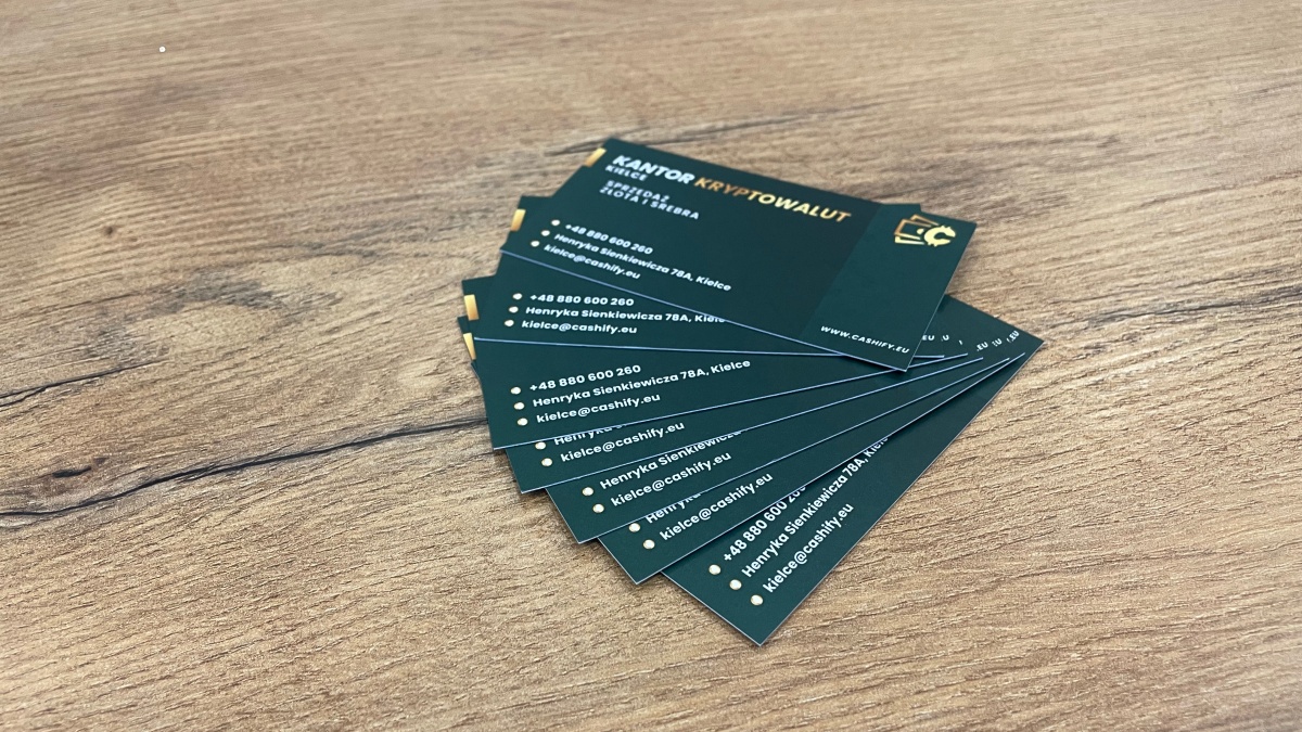 Kantor kryptowalut Cashify w Kielcach
