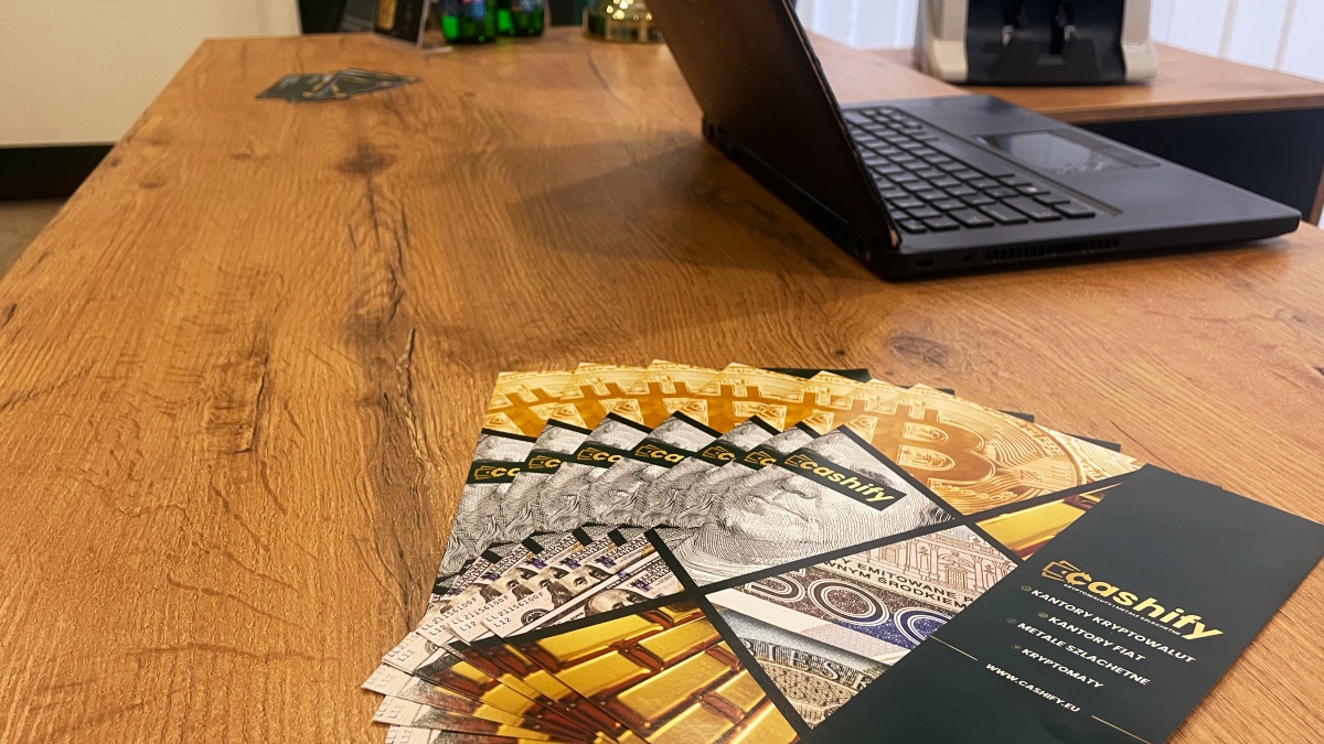 Kantor kryptowalut Cashify w Kielcach