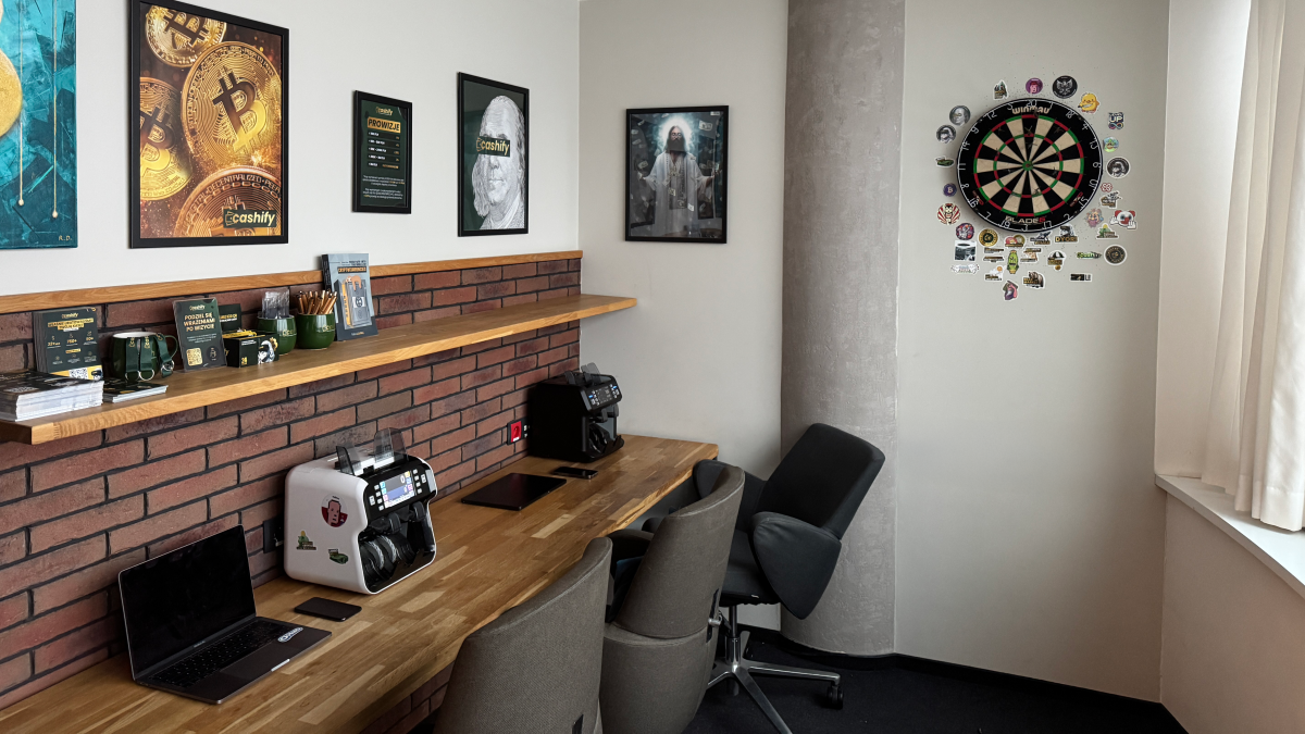 Kantor kryptowalut Cashify Warszawa Mokotowska