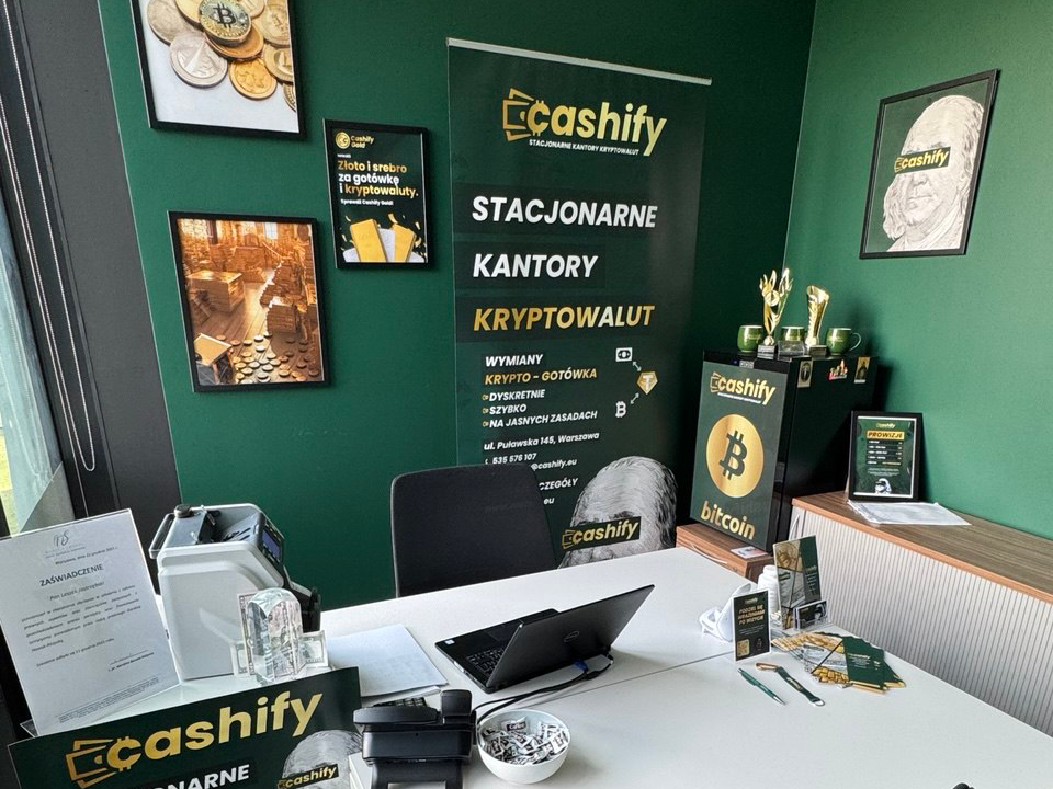 Kantor kryptowalut w Warszawie - Puławska