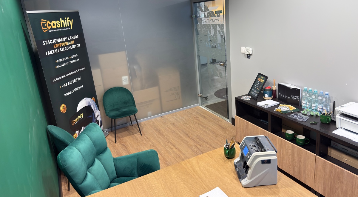 Kantor kryptowalut we Wrocławiu