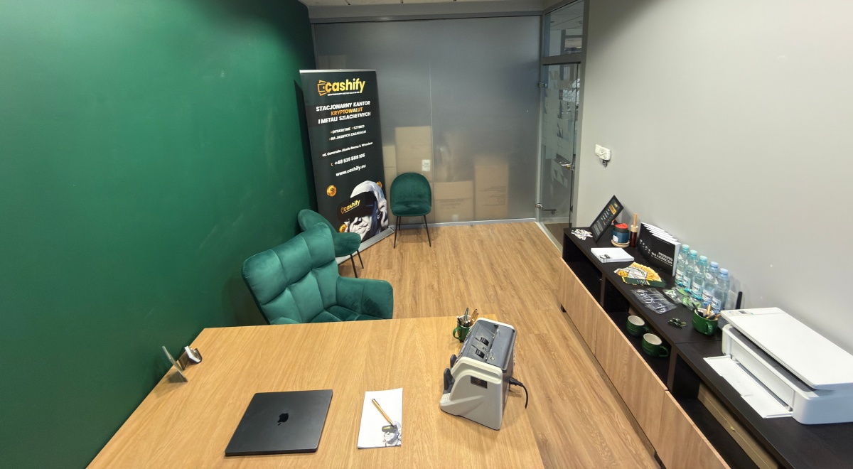 Kantor kryptowalut we Wrocławiu