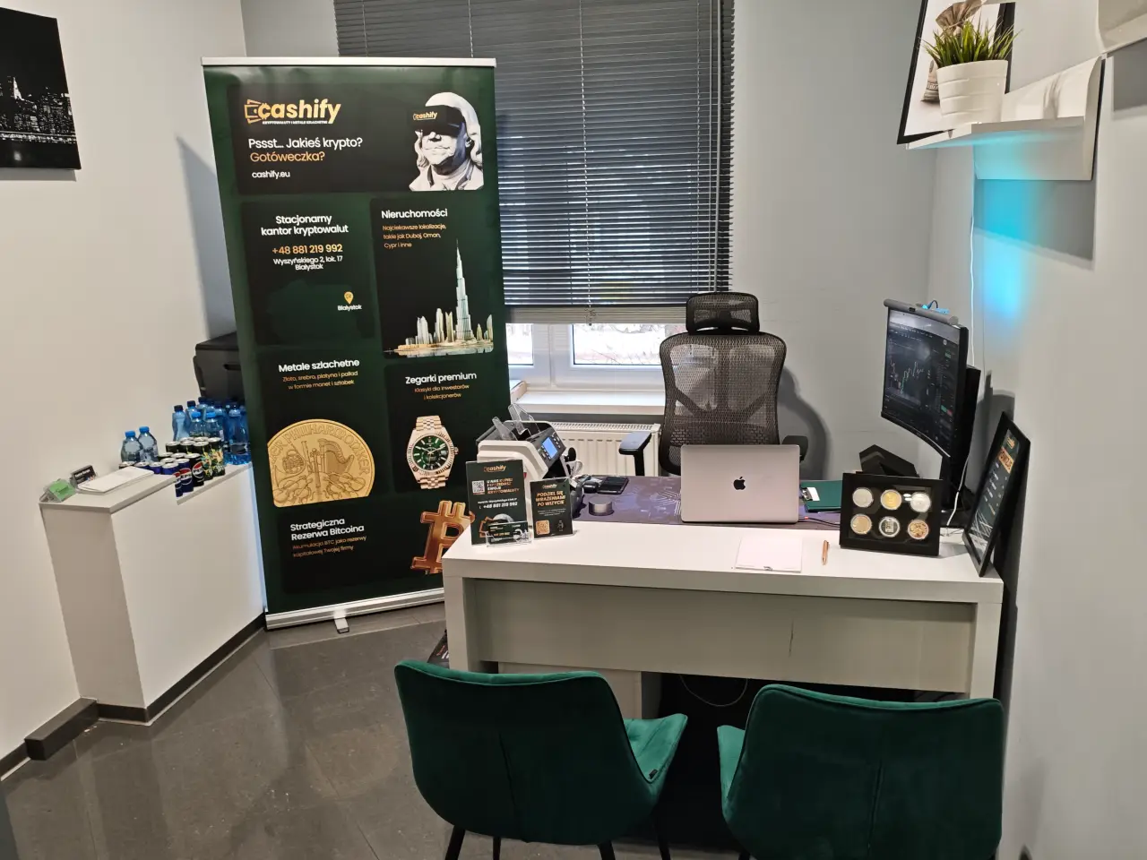Kantor kryptowalut w Białymstoku